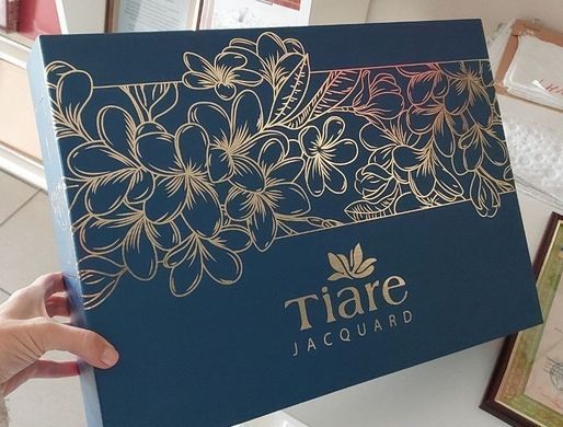 Элитное постельное белье Viluta Сатин Люкс Жаккард Tiare 2607 Евро Хлопок 100% 1008666 фото