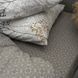 Постільна білизна Isleep Ранфорс 24265 Євро 200х220 з простирадлом на резинці 180х200 1008434 фото 4