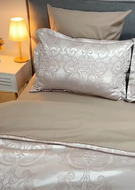 Элитное постельное белье Viluta Сатин Люкс Жаккард Tiare 2430  Евро Хлопок 100% 1007487 фото